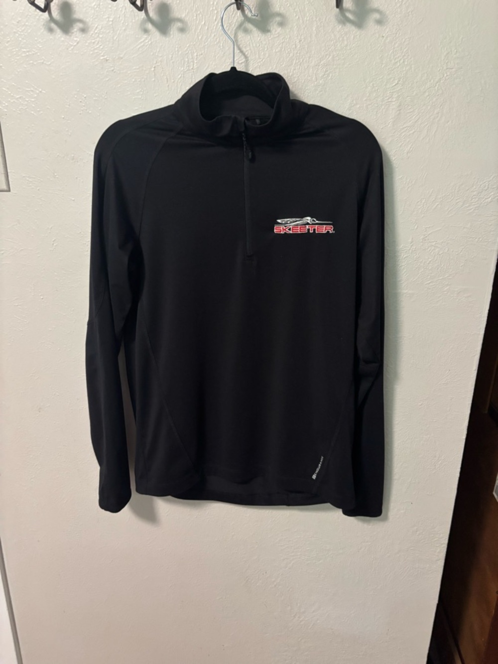 OGIO Black Lightweight Quarter-Zip Performance Pullover